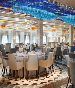 Haute cuisine on high seas