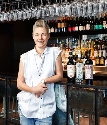 Rebecca Lines at Sydney's Banksi