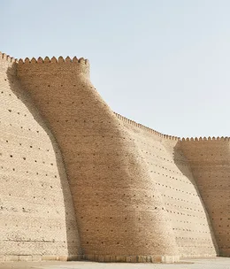 The Ark Fortress in Bukhara, Uzbekistan, one of many architectural wonders along the Silk Road.