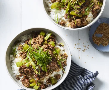 Shaanxi-style lamb with cumin and celery