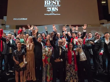 Osteria Francescana is the world's new number one restaurant according to the World's 50 Best Restaurants list for 2018.
