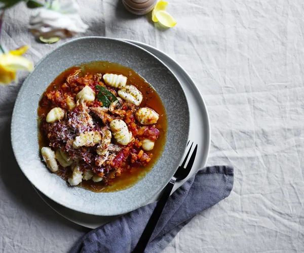 Potato gnocchi with tuco