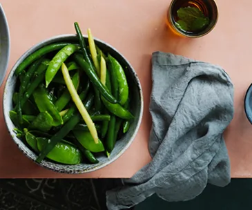 Bag of green beans