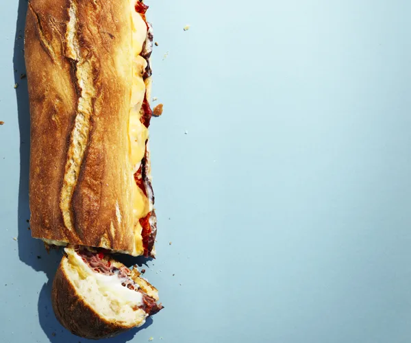 An epic ciabatta toastie