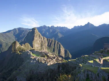Machu Picchu at dawn