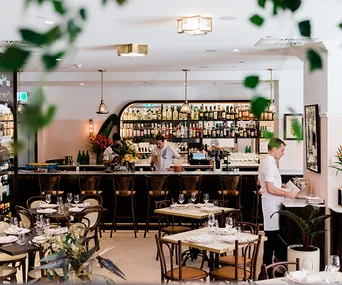 Inside the new Continental Deli in the CBD