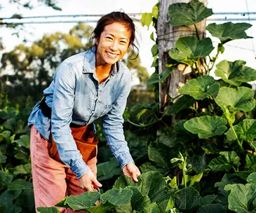 Palisa Anderson of Boon Luck Farm, one of the speakers at the Out of the Kitchen event