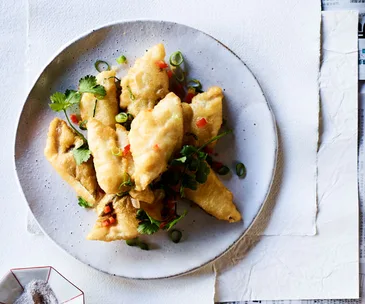 Lau's Family Kitchen's salt and pepper whiting