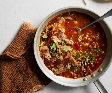 Sichuan style beef