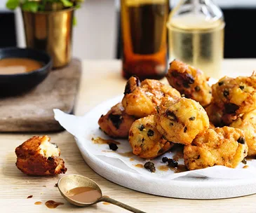 Grant Achatz's savoury doughnuts with pine-nut butter recipe