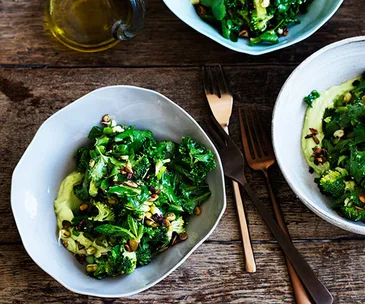 Ultra-green chopped salad