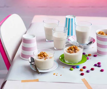 Cereal Milk panna cotta