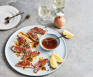 Mike McEnearney’s grilled red mullet with Moroccan spices