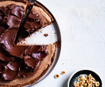 Chocolate ricotta cake