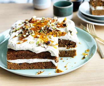 Shirni Parwana's masala carrot cake