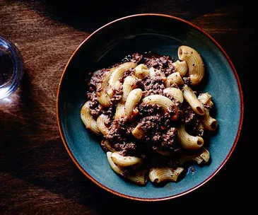 Tipo 00's rigatoni ragù Bolognese