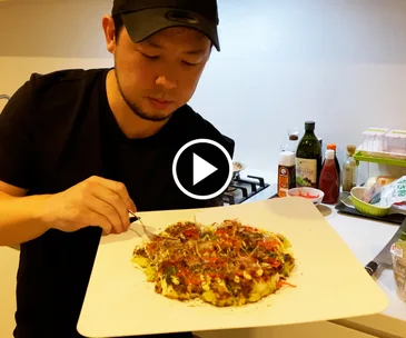 Watch: how to make okonomiyaki with Sokyo’s Chase Kojima