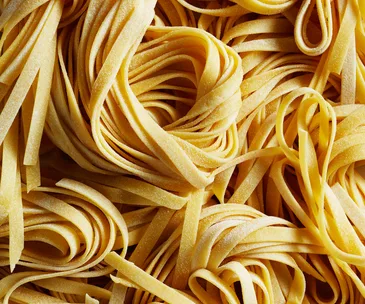 Al Dente’s egg yolk and semolina pasta dough