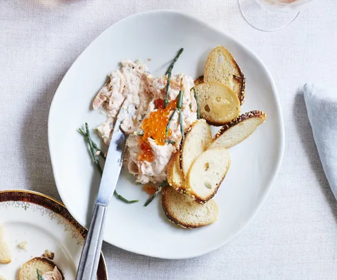 Smoked trout pate