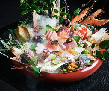 Sashimi platter