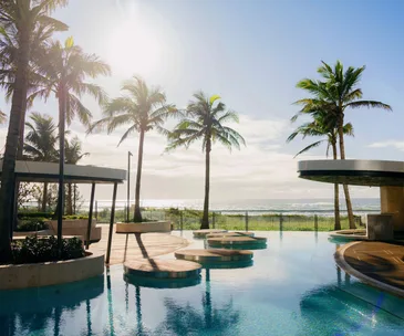 The Langham Gold Coast hotel outdoor pool