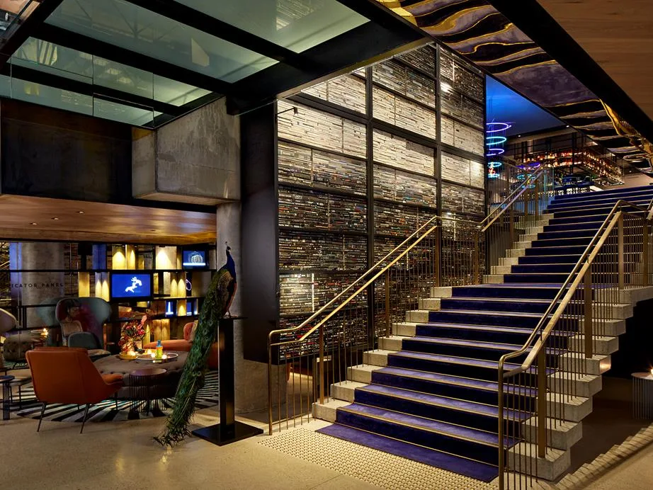QT Melbourne lobby