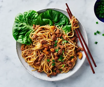 easy dinner recipes: prawn and pork noodles