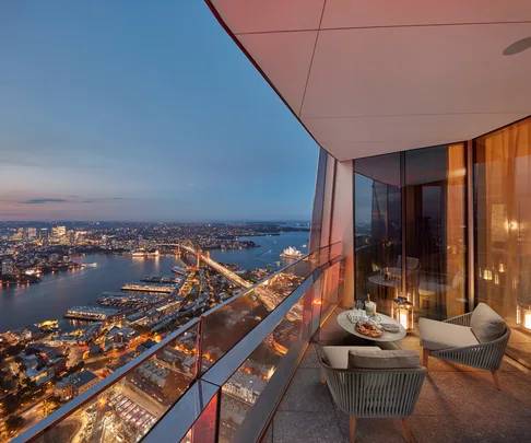 Crown Towers Sydney's Crown Presidential Villa overlooking Sydney Harbour