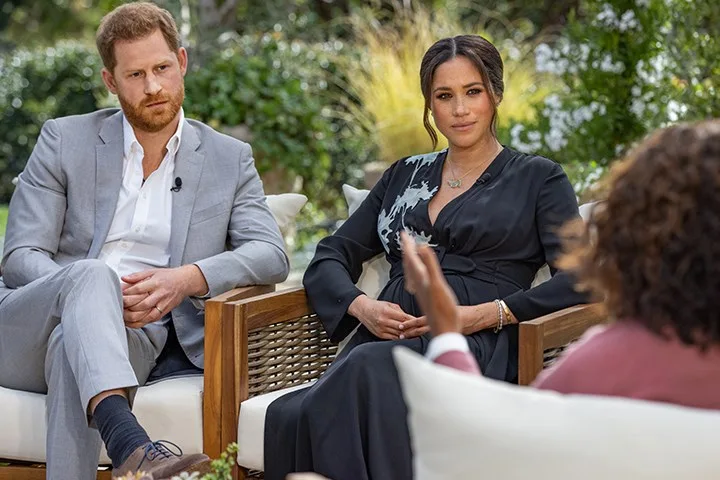 Harry and Meghan on Oprah.