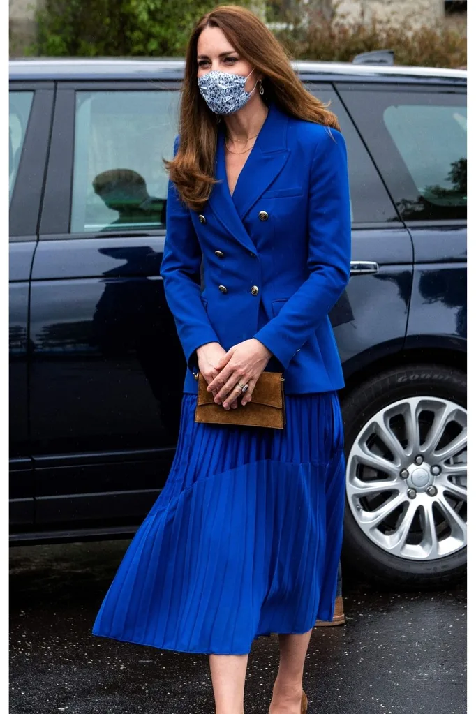 Kate Middleton blue outfit