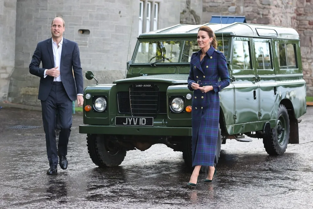 prince william kate Middleton land rover