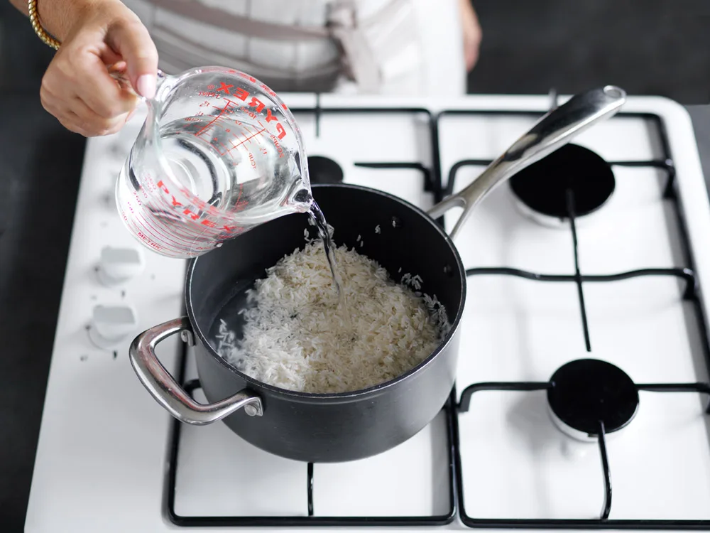 How to cook rice