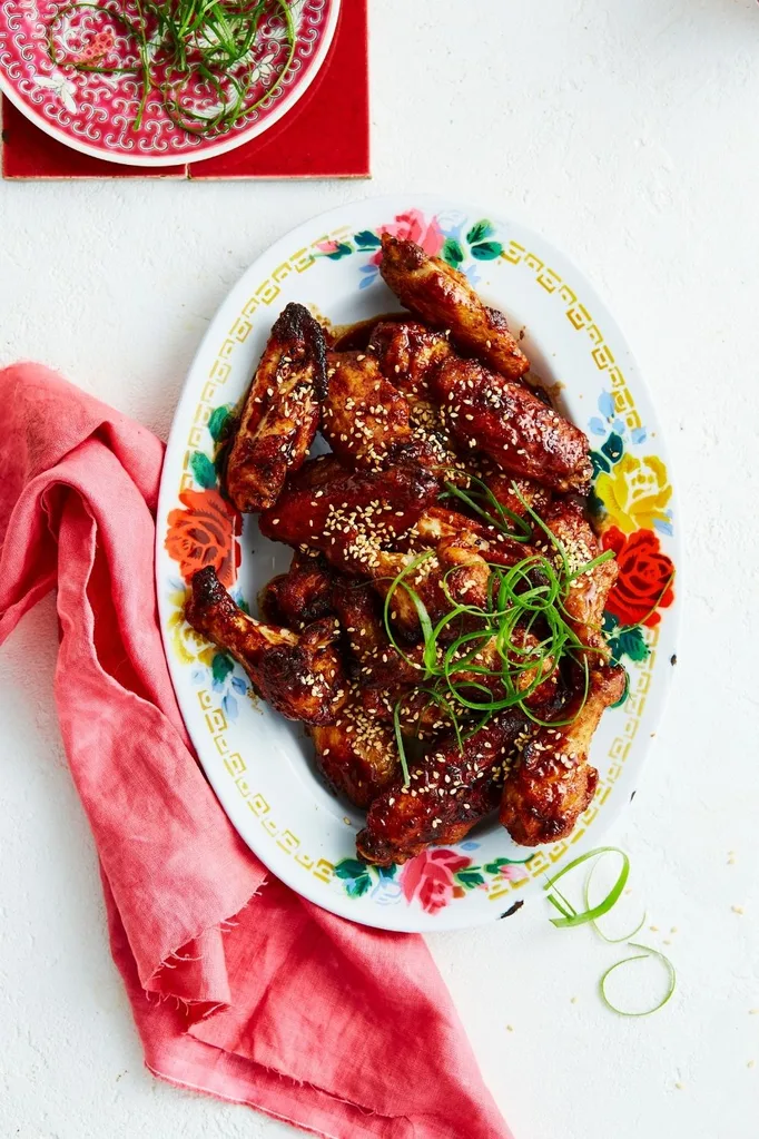 airfryer Sticky Hoisin Chicken Nibbles