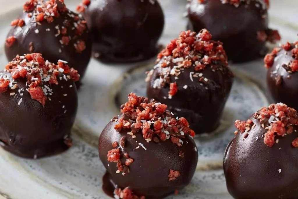 cherry-ripe-truffles