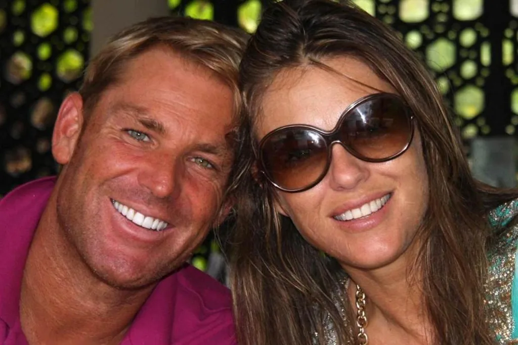 shane warne Elizabeth Hurley