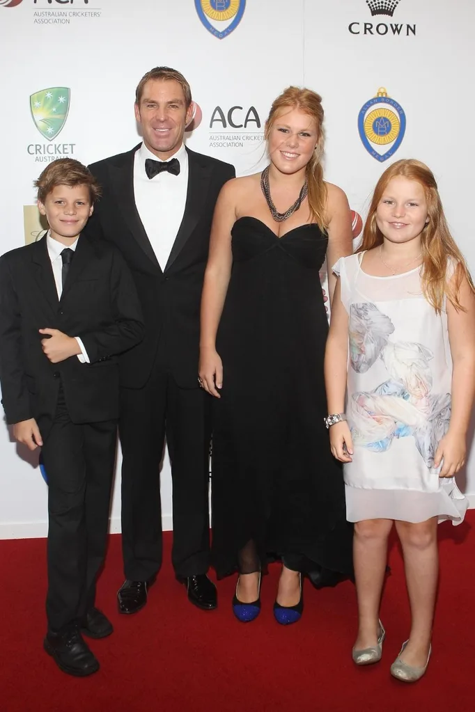 shane-warne-kids