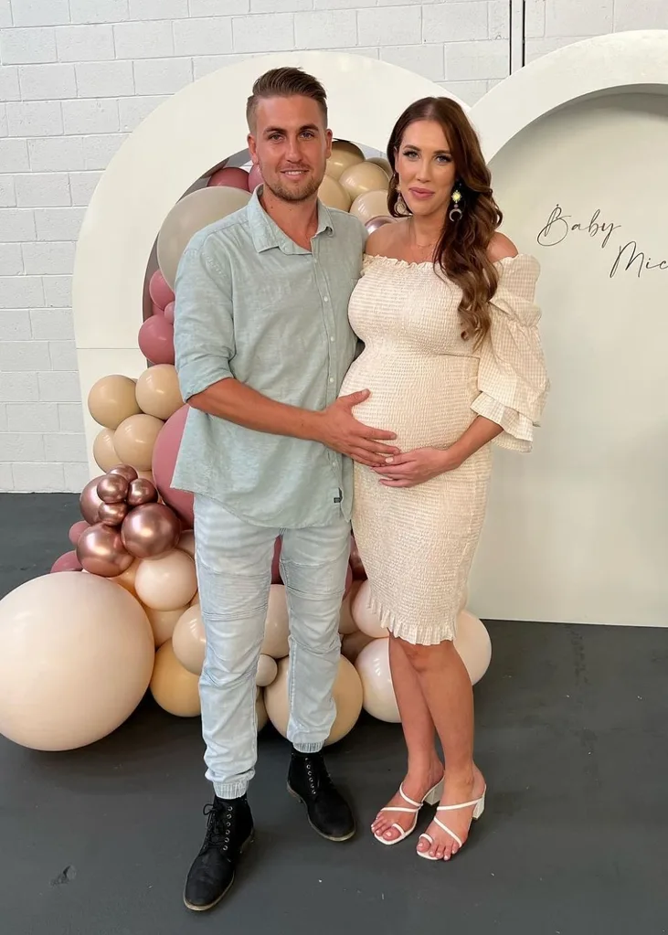 beck zemek boyfriend ben baby shower