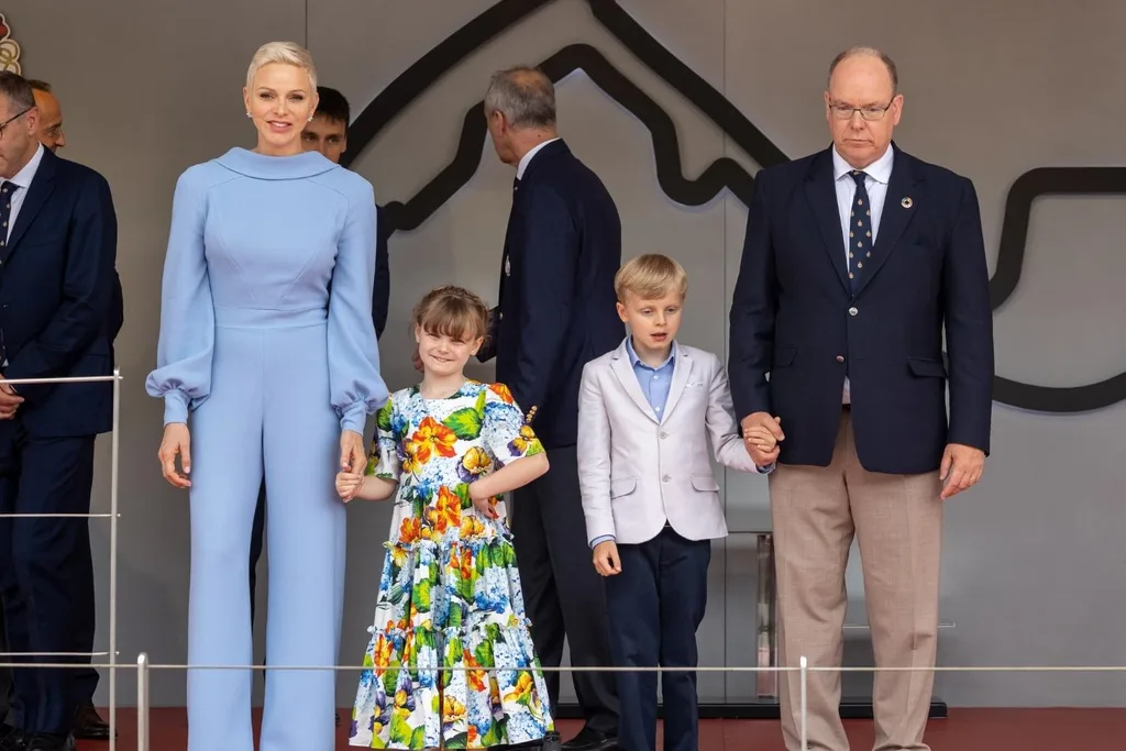 Princess Charlene Prince Albert kids