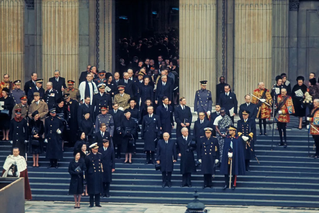 The Queen broke protocol for Winston Churchill’s funeral