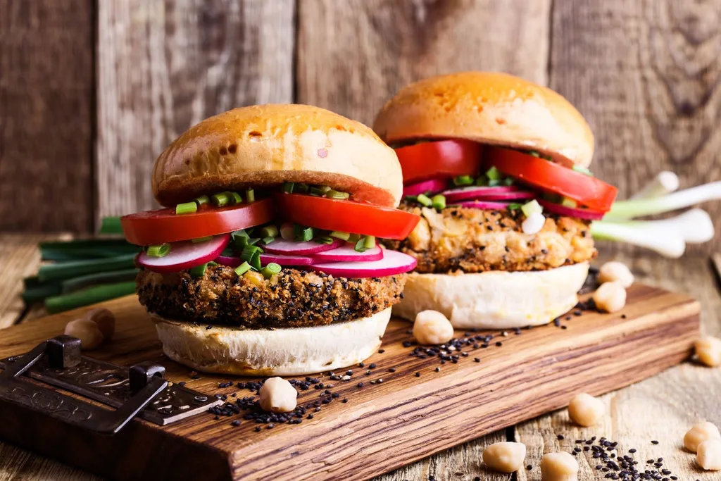 Vegan burgers