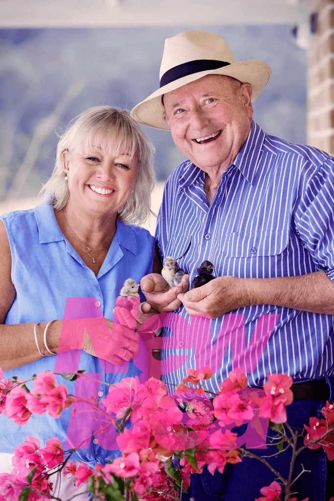 Dr Harry Cooper with his wife Susan