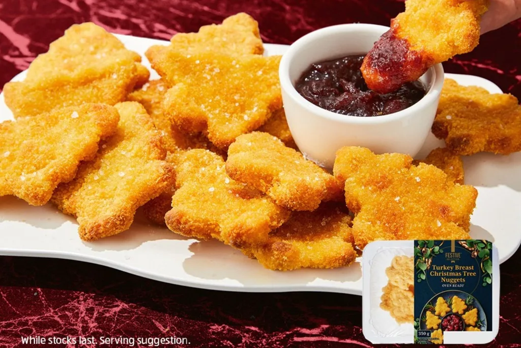 aldi-turkey-nuggets-christmas-tree