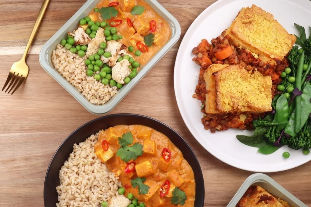 garden vegan ready made meals