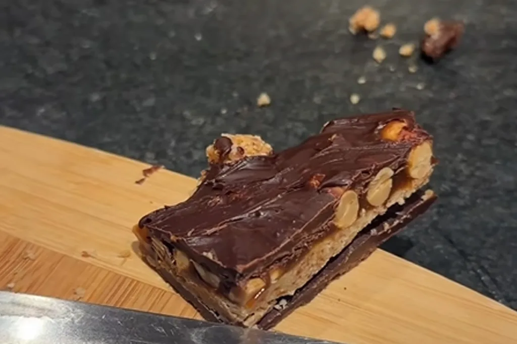 homemade snickers