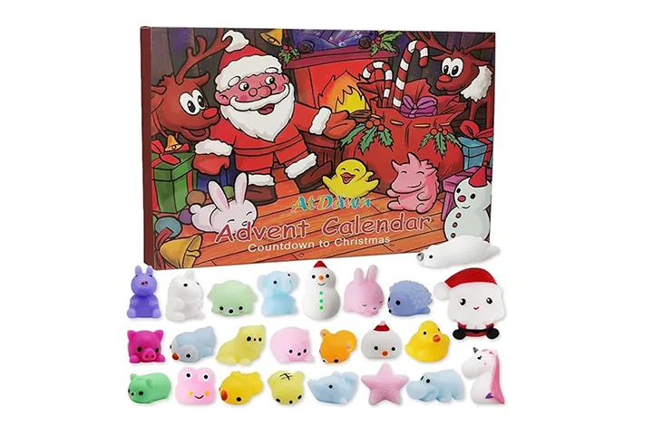 Squishy Animal Toys Advent Calendar