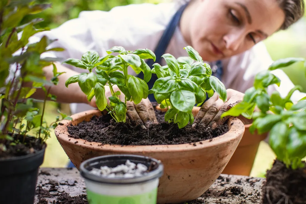 planting-basil