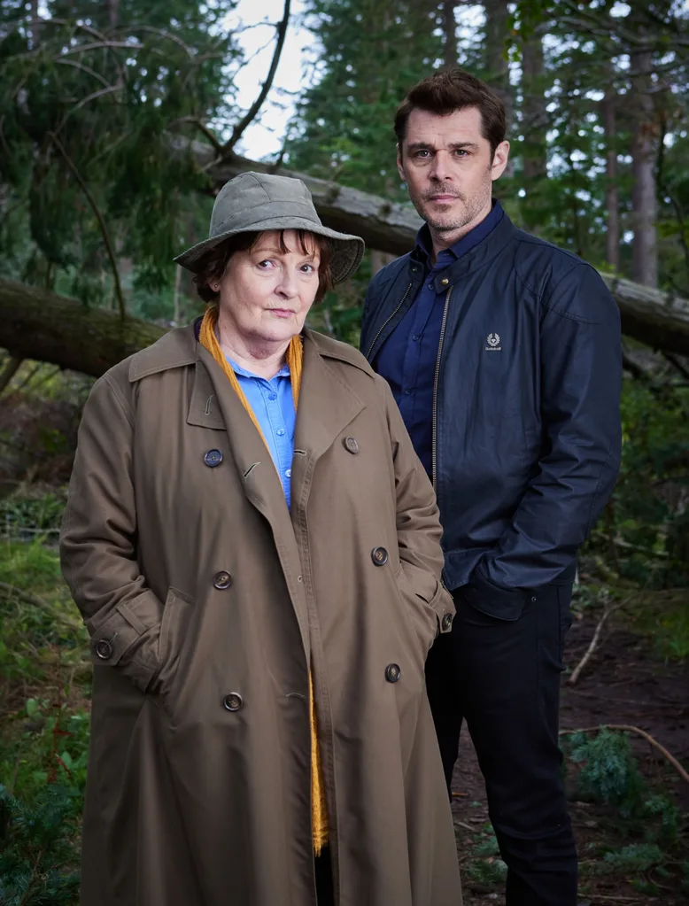 Brenda Blethyn as Vera Stanhope and Kenny Doughty as DS Aiden Healy