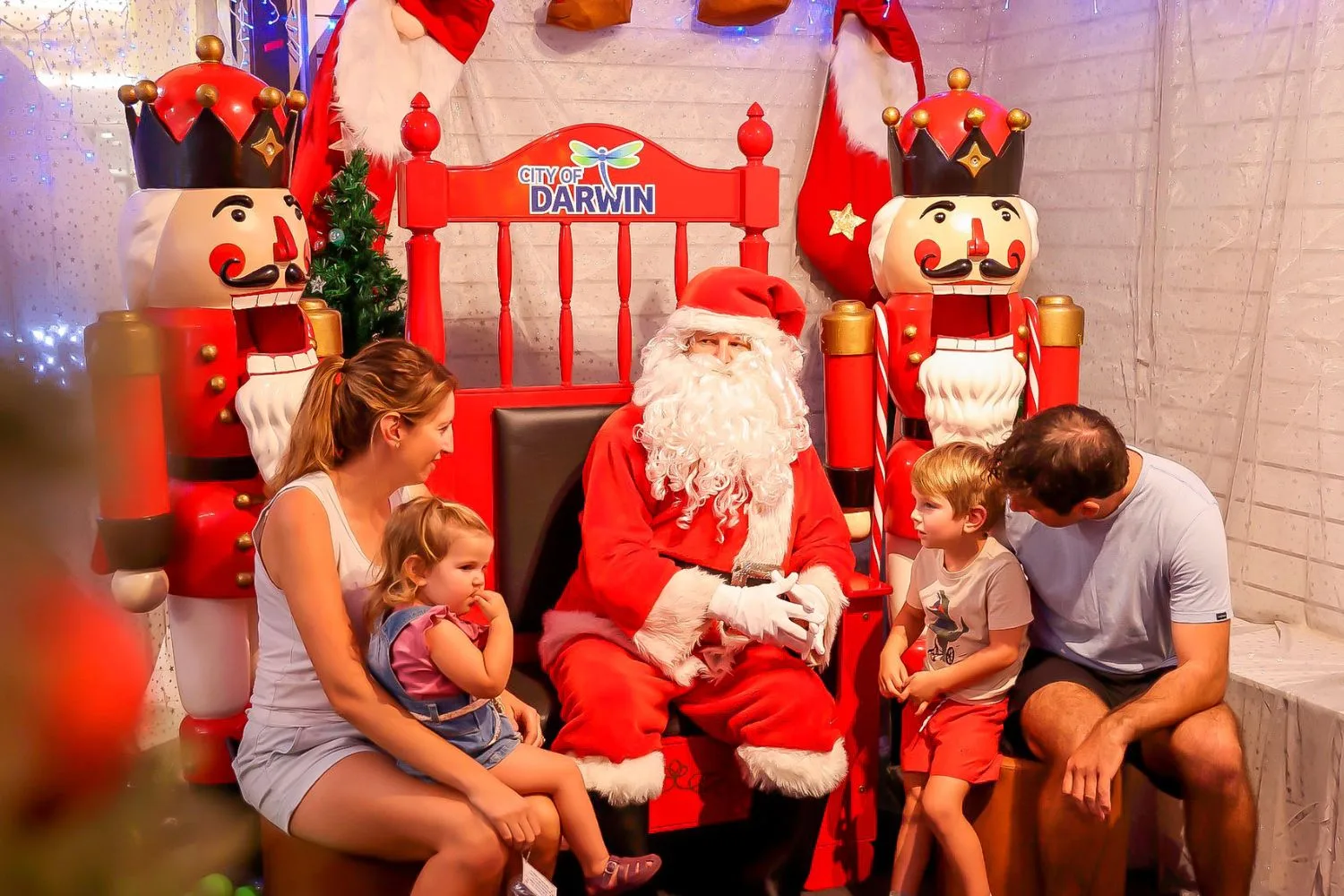 Christmas festivites in Darwin Northern Territory