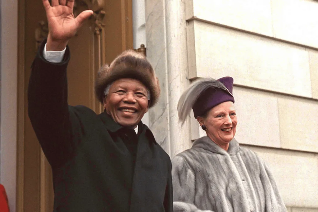 queen margrethe and nelson mandela