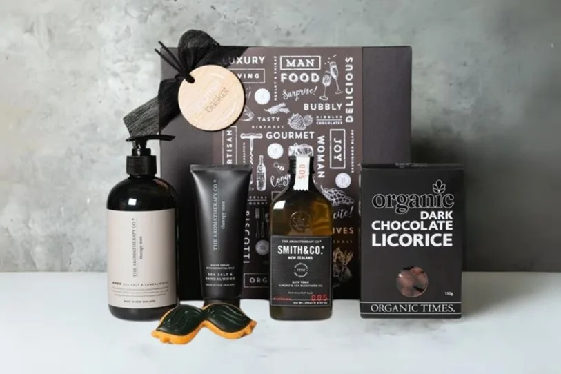 Myer Gourmet basket mens therapy hamper